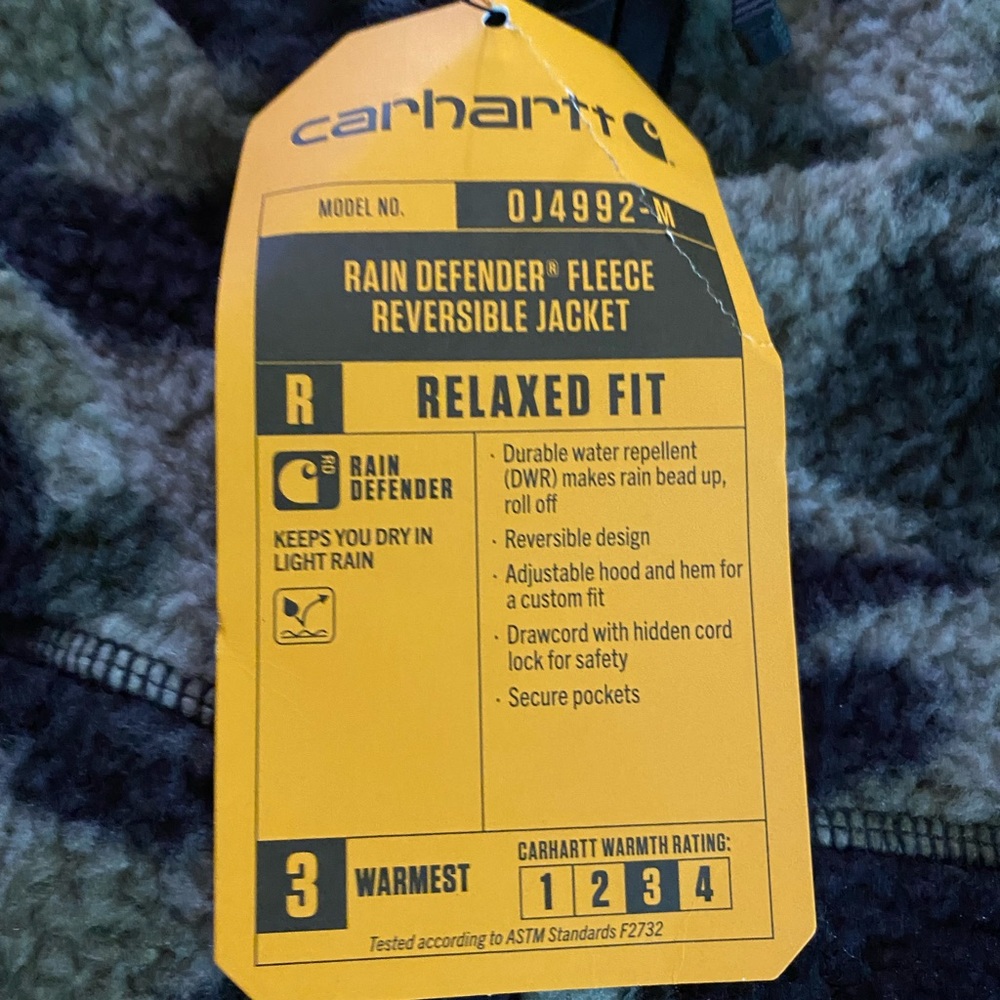 NWT Carhartt Rain Defender Jacket - Picture 2 of 4